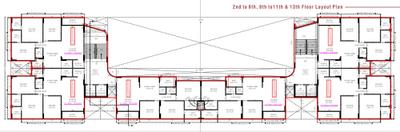 Project Image of 1170.04 - 1237.2 Sq.ft 3 BHK Apartment for buy in Sai Texas 7
