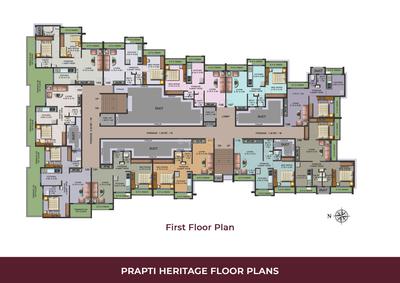 Project Image of 267.7 - 478.67 Sq.ft 1 BHK Apartment for buy in Prapti Heritage