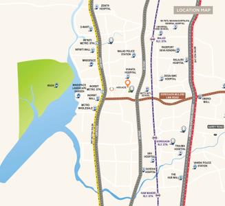 Project Image of 1164 Sq.ft 2 BHK Apartment / Flat for sale in Malad West for Rs. 23900000
