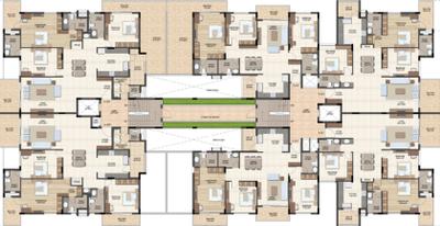 Project Image of 1688.0 - 2566.0 Sq.ft 3 BHK Apartment for buy in Sankalp Luxuria