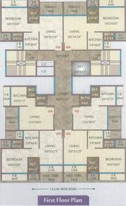 Project Image of 0.0 - 310.0 Sq.ft 1 RK Apartment for buy in Shree Samarth Reyansh Residency