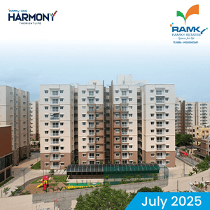 Project Image of 1155.0 - 1595.0 Sq.ft 2 BHK Apartment for buy in Ramky One Harmony