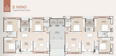 Project Image of 1094.04 - 1458.62 Sq.ft 3 BHK Apartment for buy in Dobaria Swarg