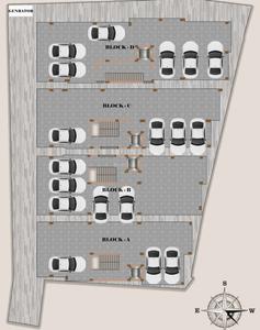 Balambigai Block A to D Cluster Plan for ground Floor 1