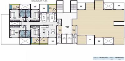 Project Image of 1663.0 - 2024.0 Sq.ft 4 BHK Apartment for buy in Eisha Synergy
