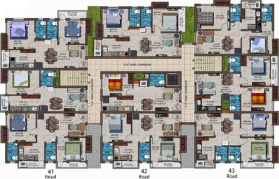 Project Image of 529.0 - 827.0 Sq.ft 1 BHK Apartment for buy in Vijay Raja August