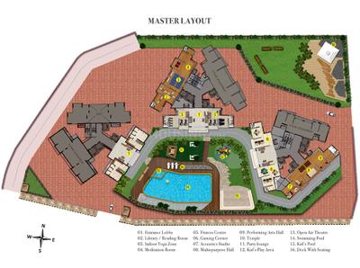 Project Image of 618.17 - 876.51 Sq.ft 2 BHK Apartment for buy in Tridhaatu Morya III