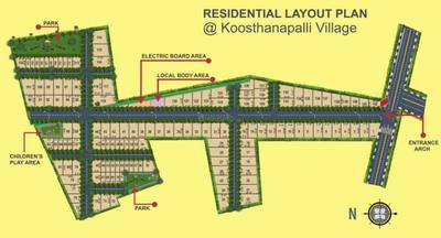 Project Image of 1200.0 - 1500.0 Sq.ft Residential Plot Plot for buy in DS Raj Credenza