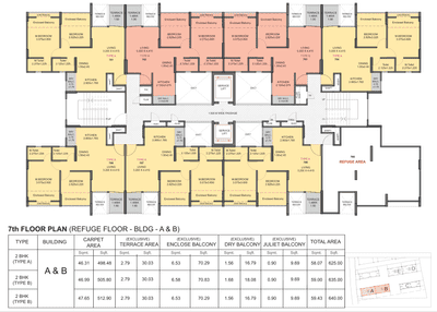 Project Image of 436.5 - 640.0 Sq.ft 1 BHK Apartment for buy in Kohinoor Tinsel County