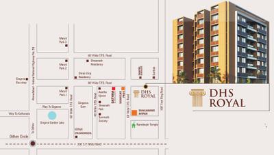 Project Image of 0.0 - 1575.0 Sq.ft 3 BHK Apartment for buy in DHS Royal