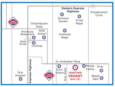 Project Image of 415.0 - 1364.0 Sq.ft 1 BHK Apartment for buy in Hubtown Vedant 14th To 18th Floor