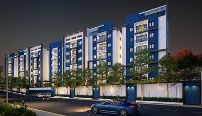 Project Image of 0.0 - 2065.0 Sq.ft 3 BHK Apartment for buy in Mahaveer Palm Grove