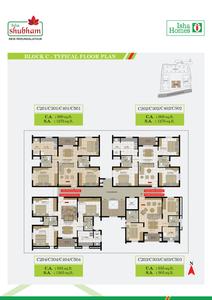 Project Image of 905.0 - 1499.0 Sq.ft 2 BHK Apartment for buy in Isha Shubham