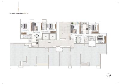 Project Image of 613.76 - 1084.37 Sq.ft 2 BHK Apartment for buy in Sheth Promont