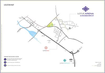 Project Image of 1495.0 - 2395.0 Sq.ft 3 BHK Apartment for buy in Lotus Greens Arena