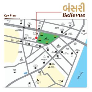 Project Image of 1097.7 - 1494.89 Sq.ft 3 BHK Apartment for buy in Amar Bansari Bellevue