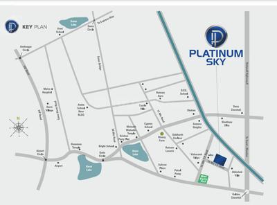 Project Image of 848.94 - 1348.4 Sq.ft 2 BHK Apartment for buy in Platinum Sky