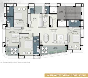 Project Image of 0.0 - 4174.0 Sq.ft 4.5 BHK Apartment for buy in Kailasam Apartment