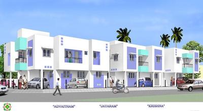 Project Image of 840.0 - 1156.0 Sq.ft 2 BHK Apartment for buy in Kanakadhara Advaitham Jayaram Krishna