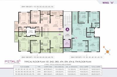 Project Image of 1300 Sq.ft 2.5 BHK Apartment / Flat for sale in Tathawade for Rs. 10300000