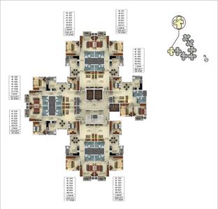 Project Image of 950.0 - 1740.0 Sq.ft 2 BHK Apartment for buy in Mantri Webcity