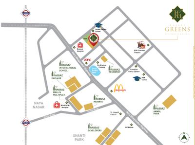 Project Image of 392.0 - 654.0 Sq.ft 1 BHK Apartment for buy in Rassaz Green Tower B And B1