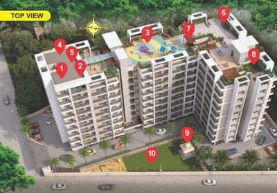 Project Image of 1015.0 - 1080.0 Sq.ft 2 BHK Apartment for buy in Bajaj Sky Heights