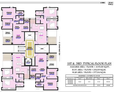 Project Image of 345.0 - 713.0 Sq.ft 1 BHK Apartment for buy in Yashada Life Vishakha Phase I