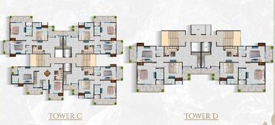 Project Image of 659.62 - 861.22 Sq.ft 2 BHK Apartment for buy in YTT Life And Joy
