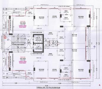 Project Image of 0.0 - 1126.44 Sq.ft 3 BHK Apartment for buy in Raabee Sakina Orchid
