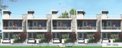 Project Image of 1800.0 - 3240.0 Sq.ft 2 BHK Villa for buy in Vibrant Pinkcity Royale Naman Villas
