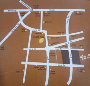 Shri Krishnayan Shreeji Residency Villa Images for locationPlan 1