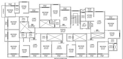 Project Image of 346.27 - 545.41 Sq.ft 1 BHK Apartment for buy in Shreenath Tejal Co Op Hsg Society