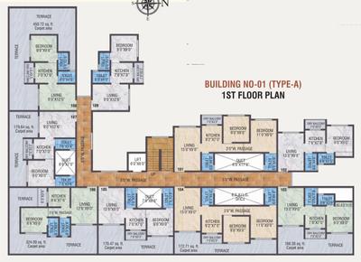Project Image of 320.98 - 485.0 Sq.ft 1 BHK Apartment for buy in AV Smart City Phase 1 