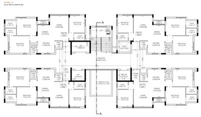 Project Image of 946.47 - 984.04 Sq.ft 3 BHK Apartment for buy in P P Pradhyuman Platina