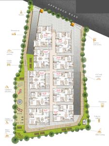 Project Image of 1150.0 - 1550.0 Sq.ft 2 BHK Apartment for buy in Prominent Chourasia Revanta