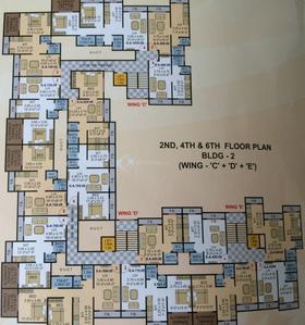 Project Image of 184.0 - 1076.0 Sq.ft 1 BHK Apartment for buy in Gauri Vinayak Shubham Paradise ABCDEF Wing