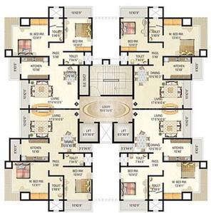 Project Image of 520 Sq.ft 1 BHK Apartment / Flat for sale in Kalyan West for Rs. 2750000
