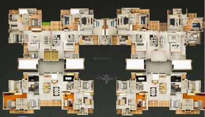 Project Image of 1500 Sq.ft 3 BHK Apartment / Flat for sale in Kharabela Nagar for Rs. 23500000