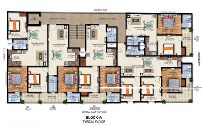 Project Image of 1100.0 - 1550.0 Sq.ft 2 BHK Builder Floor for buy in Gaurik Krishna Kunj