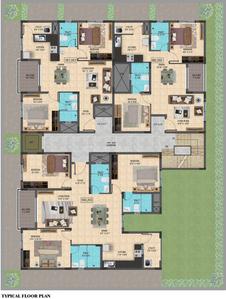 Project Image of 1026.0 - 1515.0 Sq.ft 2 BHK Apartment for buy in BSCPL Iris Apartments