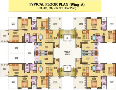 Project Image of 11692.62 - 15792.59 Sq.ft 2 BHK Apartment for buy in Suratwala Brothers Marvella Luxurious A Wing Phase I