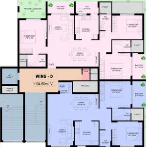 Project Image of 1345.0 - 2510.0 Sq.ft 2 BHK Apartment for buy in Nidhi Land Vrindavan