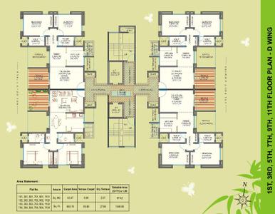 Project Image of 455.86 - 1108.8 Sq.ft 1 BHK Apartment for buy in Global Serenity