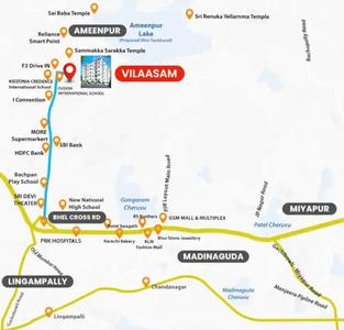 Project Image of 1100.0 - 1500.0 Sq.ft 2 BHK Apartment for buy in Mcor Vilaasam 1 And 2
