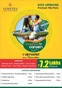 Project Image of 800.0 - 2100.0 Sq.ft Residential Plot Plot for buy in Sameera Garden
