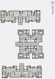 Project Image of 1170.36 - 2161.07 Sq.ft 3 BHK Apartment for buy in White Eternity