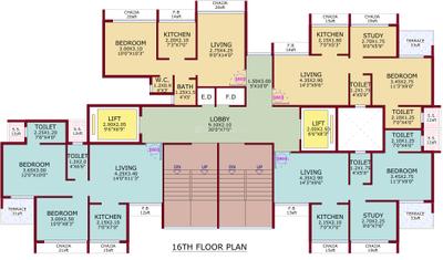 Project Image of 705.0 - 1050.0 Sq.ft 1 BHK Apartment for buy in City Century One