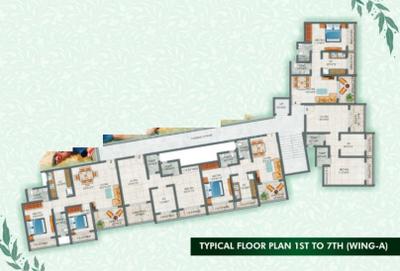 Project Image of 259.52 - 585.34 Sq.ft 1 RK Apartment for buy in Jai Shree Anandi Imperial