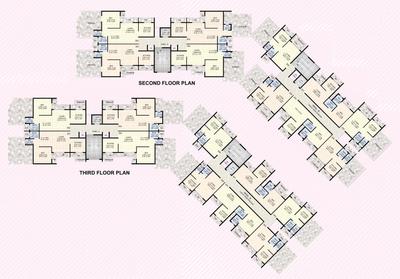 Project Image of 620.0 - 968.0 Sq.ft 1 BHK Apartment for buy in K W Rose Garden